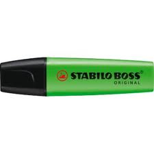 Resaltador Boss Verde