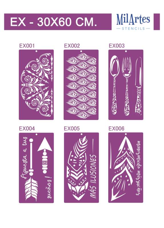 Stencil Extra 30X60