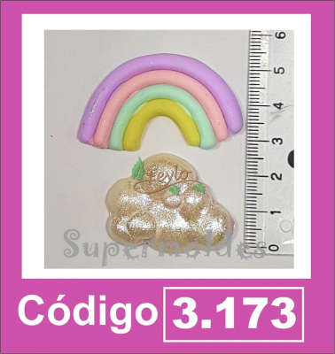 Arco Iris Y Nube Chica