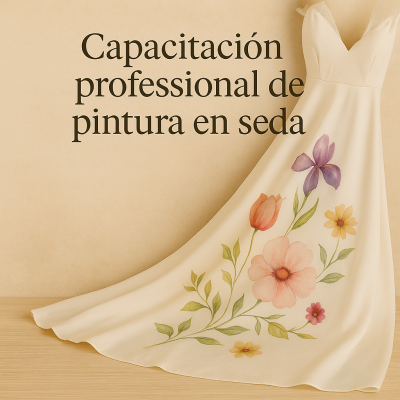 Capacitacion Profesional De Pintura En Seda
