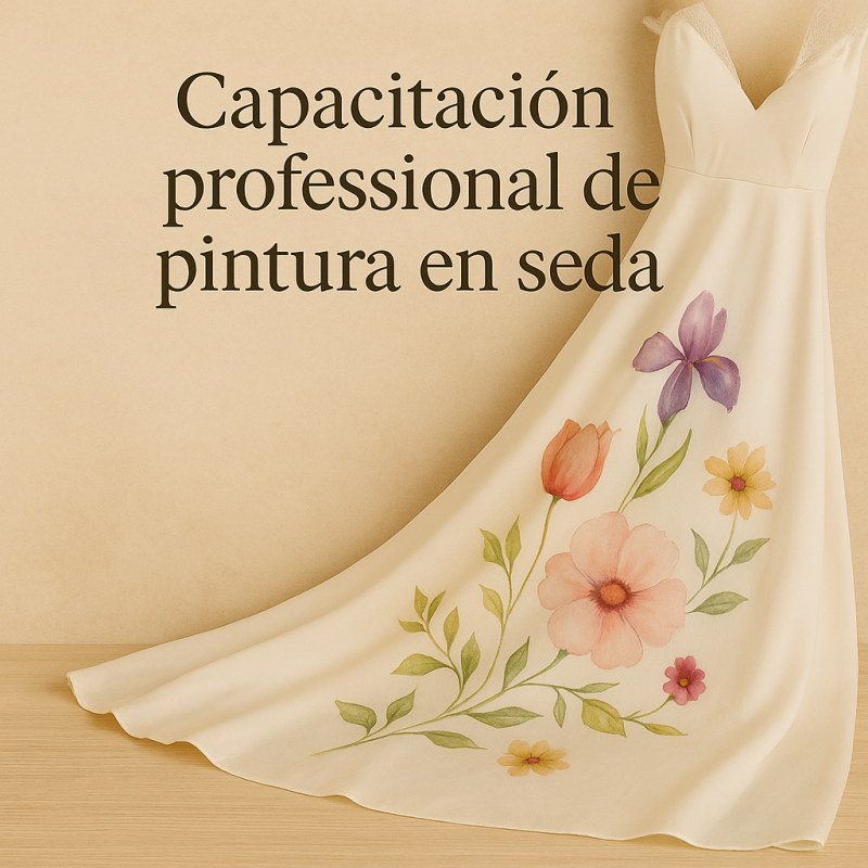 Capacitacion Profesional De Pintura En Seda