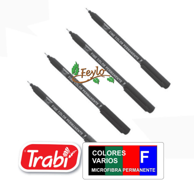 Microfibras Permanente Fino 0.8 Mm