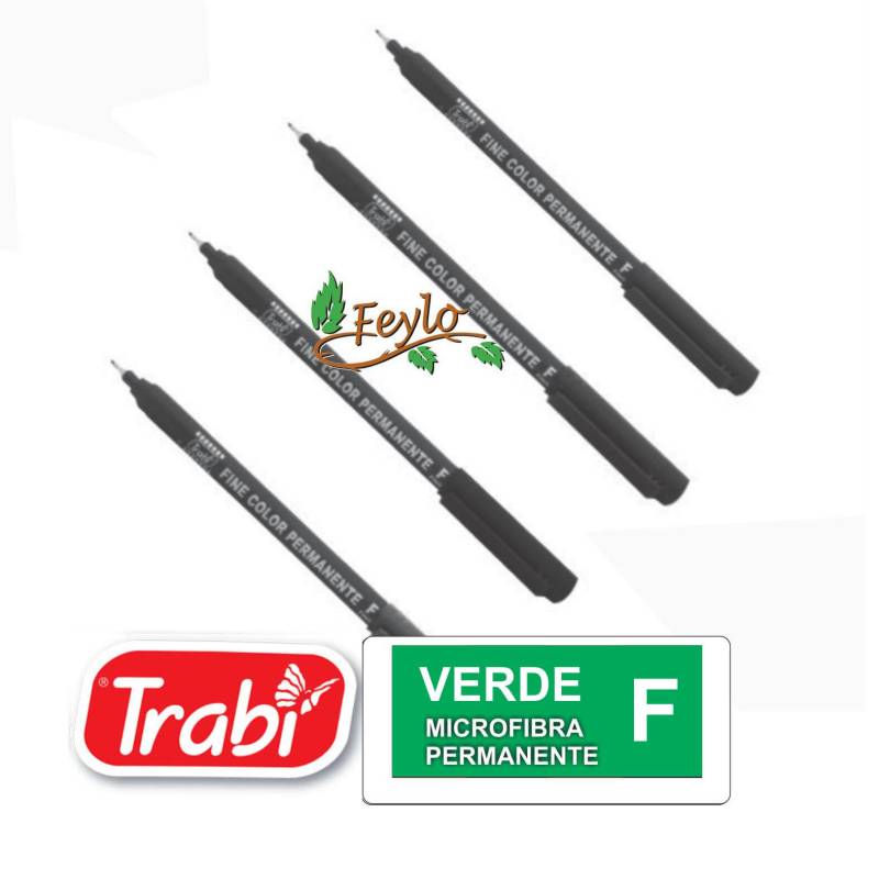 Microfibras Permanente Fino Verde