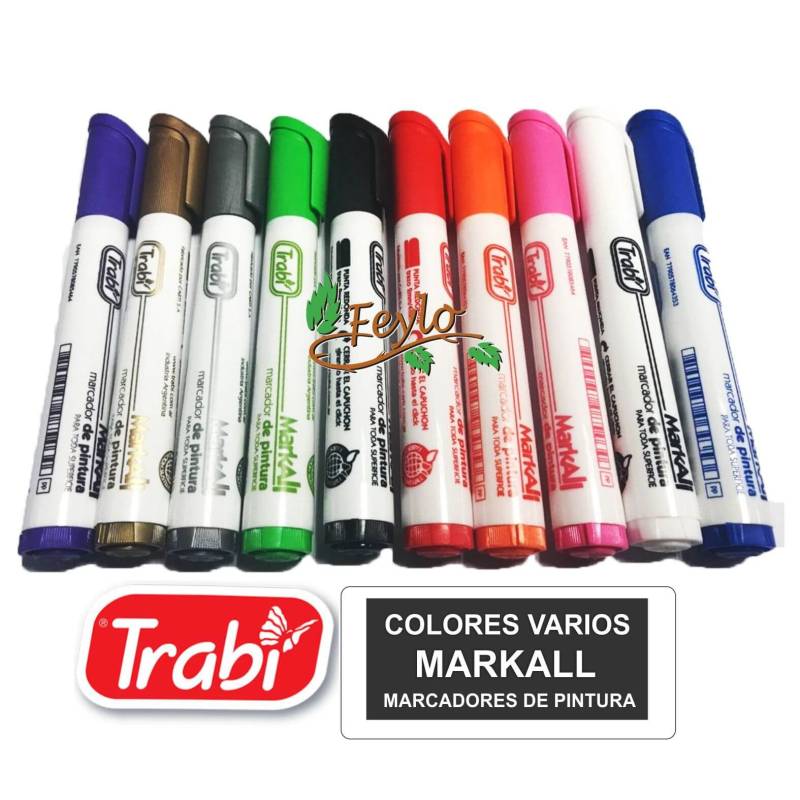 Marcadores Markall Trabi