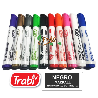 Marcadores Markall Trabi Negro