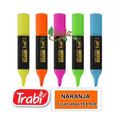 Resaltador  Trabi High Texter Fluo Naranja