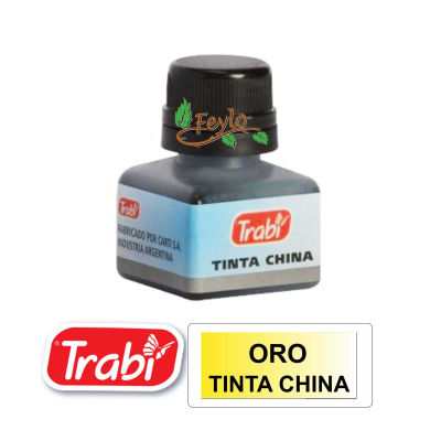 Tinta China Trabi X 15Cc Oro