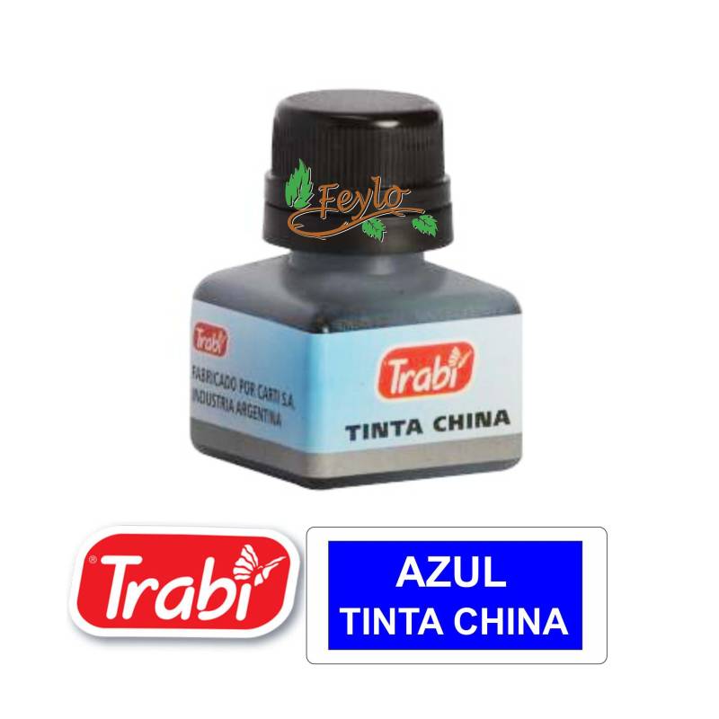 Tinta China Trabi X 15Cc Azul