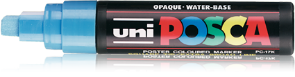 Marcador Posca -17K Extra Ancho 15Mm