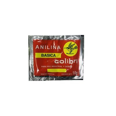 Anilina Basica Colibri (Al Alcohol) X Sobre De 10 Gs.