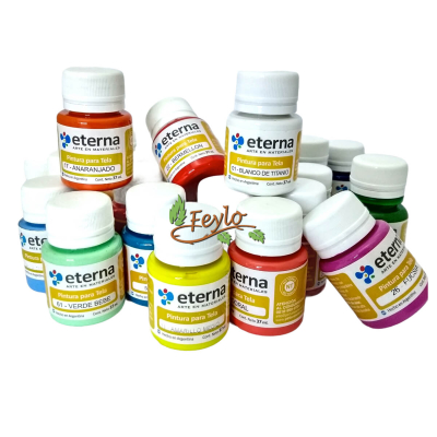 Promo Pintura Para Tela Eterna Paleta 70 Colores