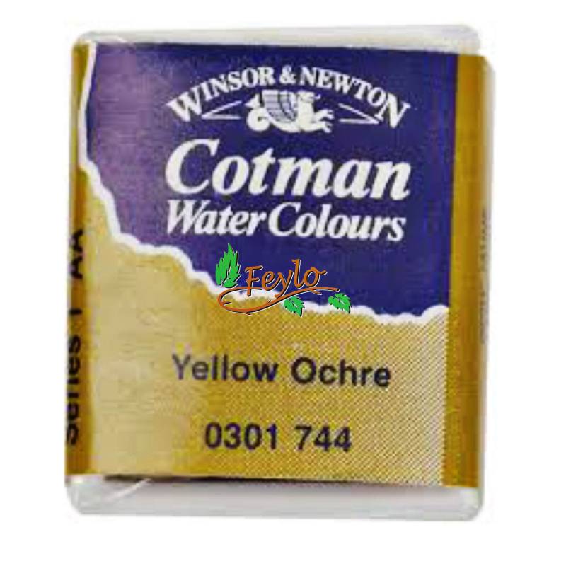 Acuarela Pastilla Cotman  Ocre Amarillo 744