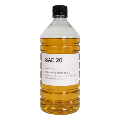 Aceite Lubricante SAE 20 de 1L - Uso Interno