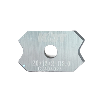 Inserto para rascador R=2 / 20 x 12 x 2