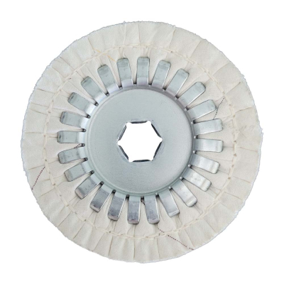 Paño pulidor Ø125mm x Ø20mm,OAV