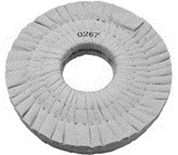 Paño pulidor ØExt:150mm x ØEje:50mm x h:25mm - NEO