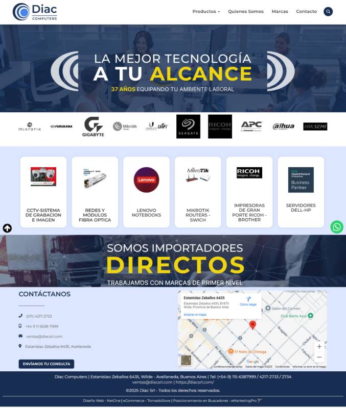Proyecto Portal Web Diac Computers