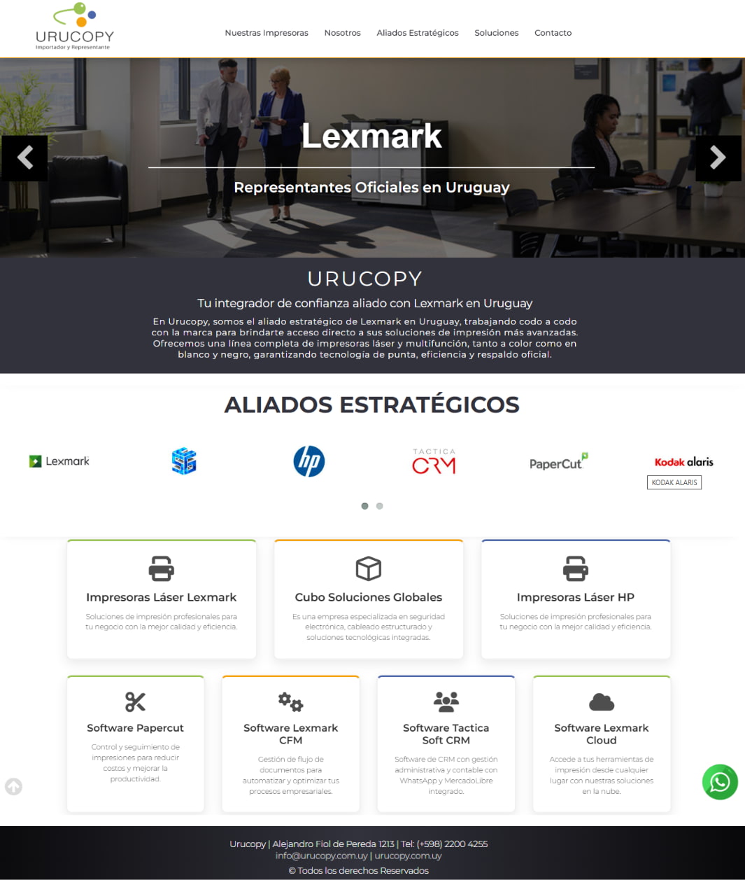 Proyecto Diseño Web Urucopy