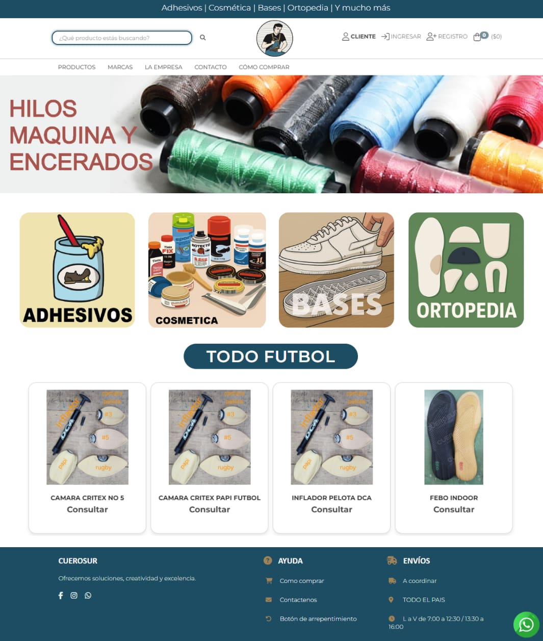 Gestor de Pedidos Cuero Sur