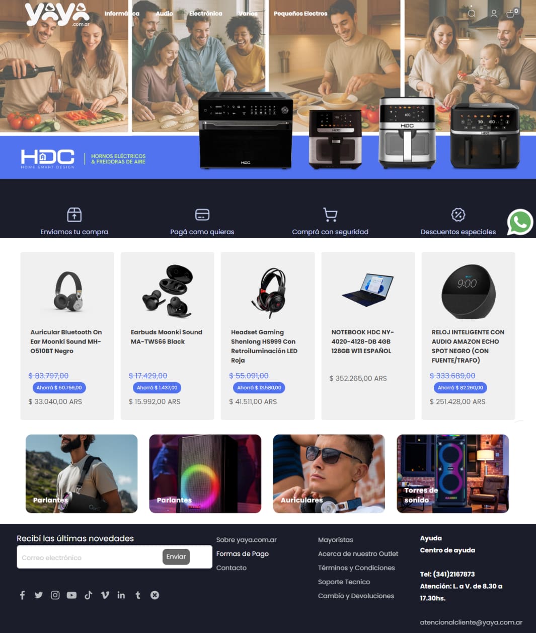 Proyecto eCommerce minorista Yaya