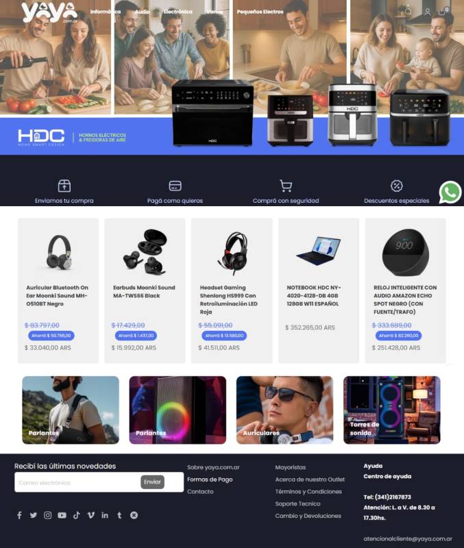 Proyecto eCommerce minorista Yaya