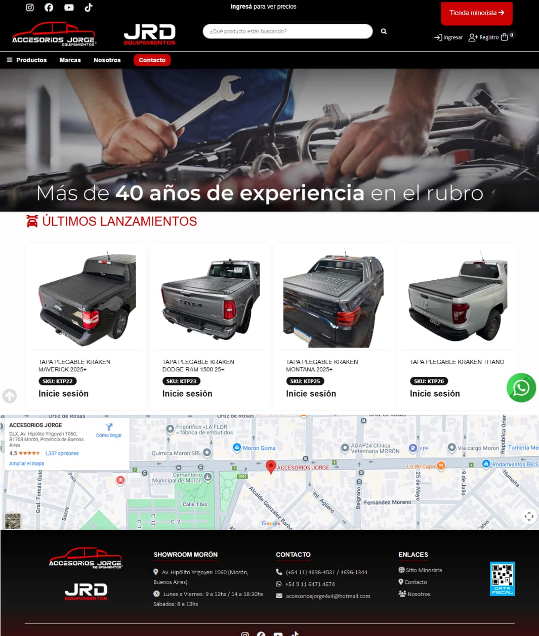 Tienda Mayorista Accesorios Jorge JRD