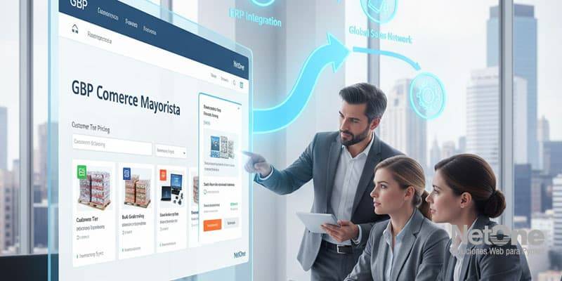 Desarrollo de GBP eCommerce mayorista