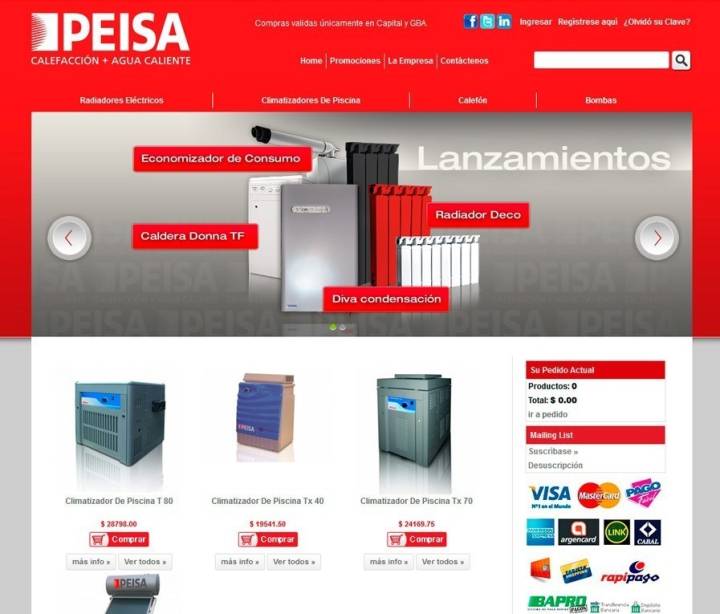 PEISA | Calefacción + Agua Caliente